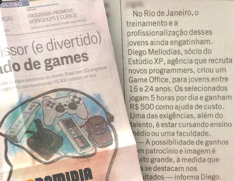 Entrevista Jornal O Globo
